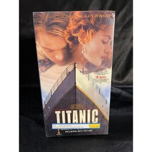 Titanic VHS 1999 2-Tape Set Paramount Home Video Factory Sealed New